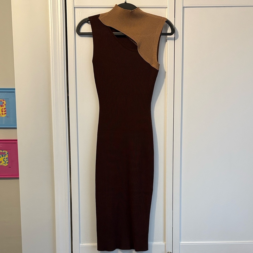 Almost Famous Brown Dress